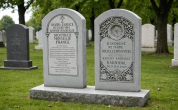 Pierre tombale pour musulman : guide pratique des monuments funéraires en France