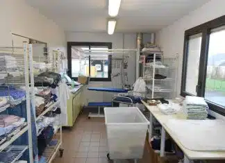 linge en maison de retraite