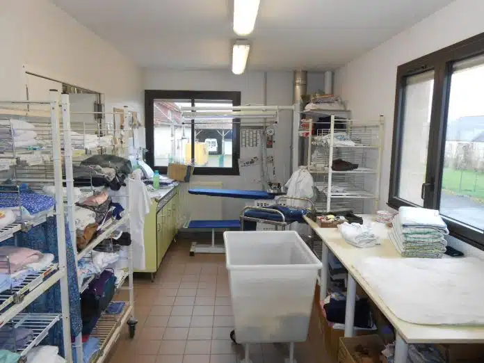 linge en maison de retraite