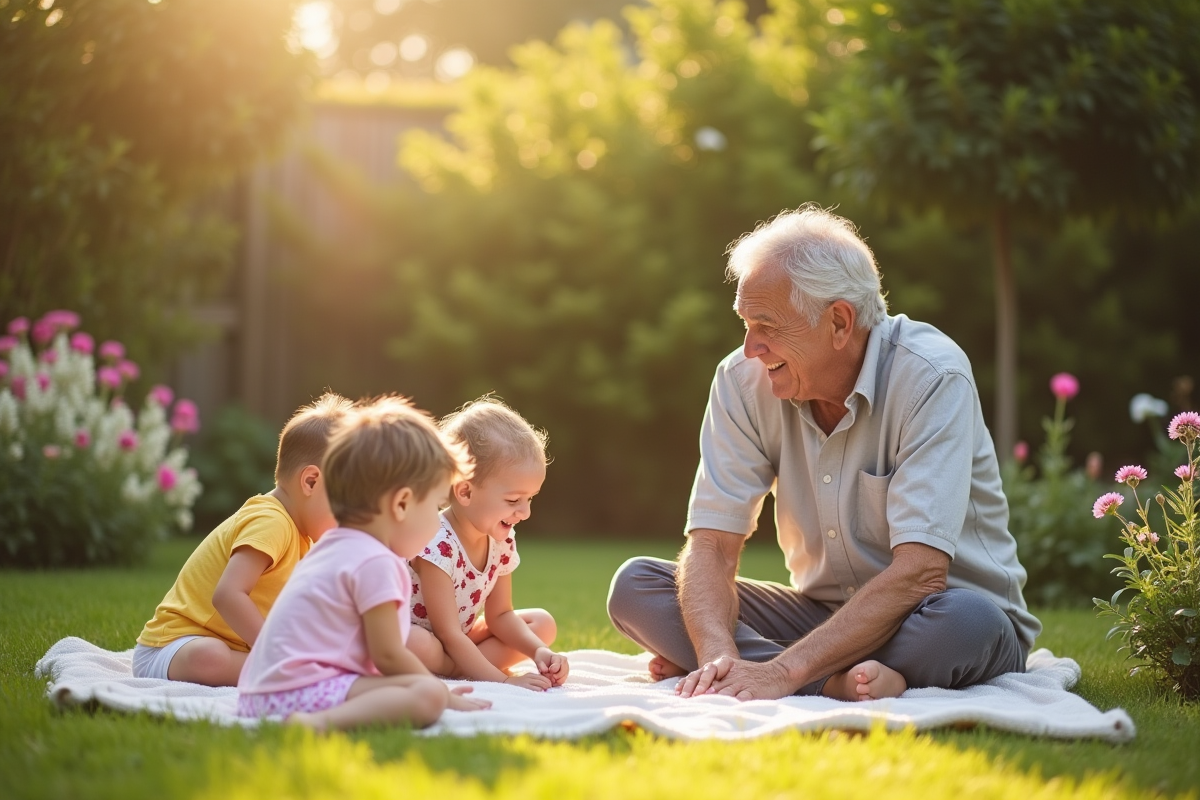 famille intergénérationnelle