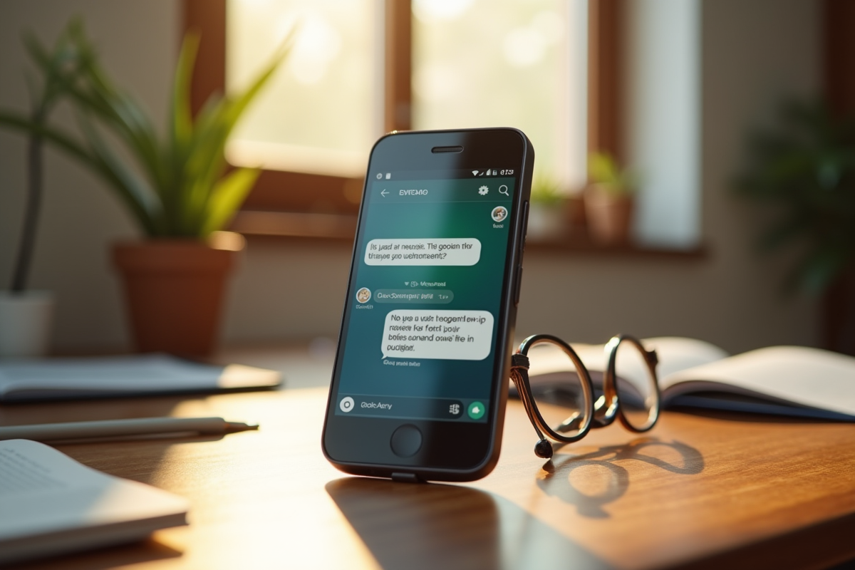 smartphone message